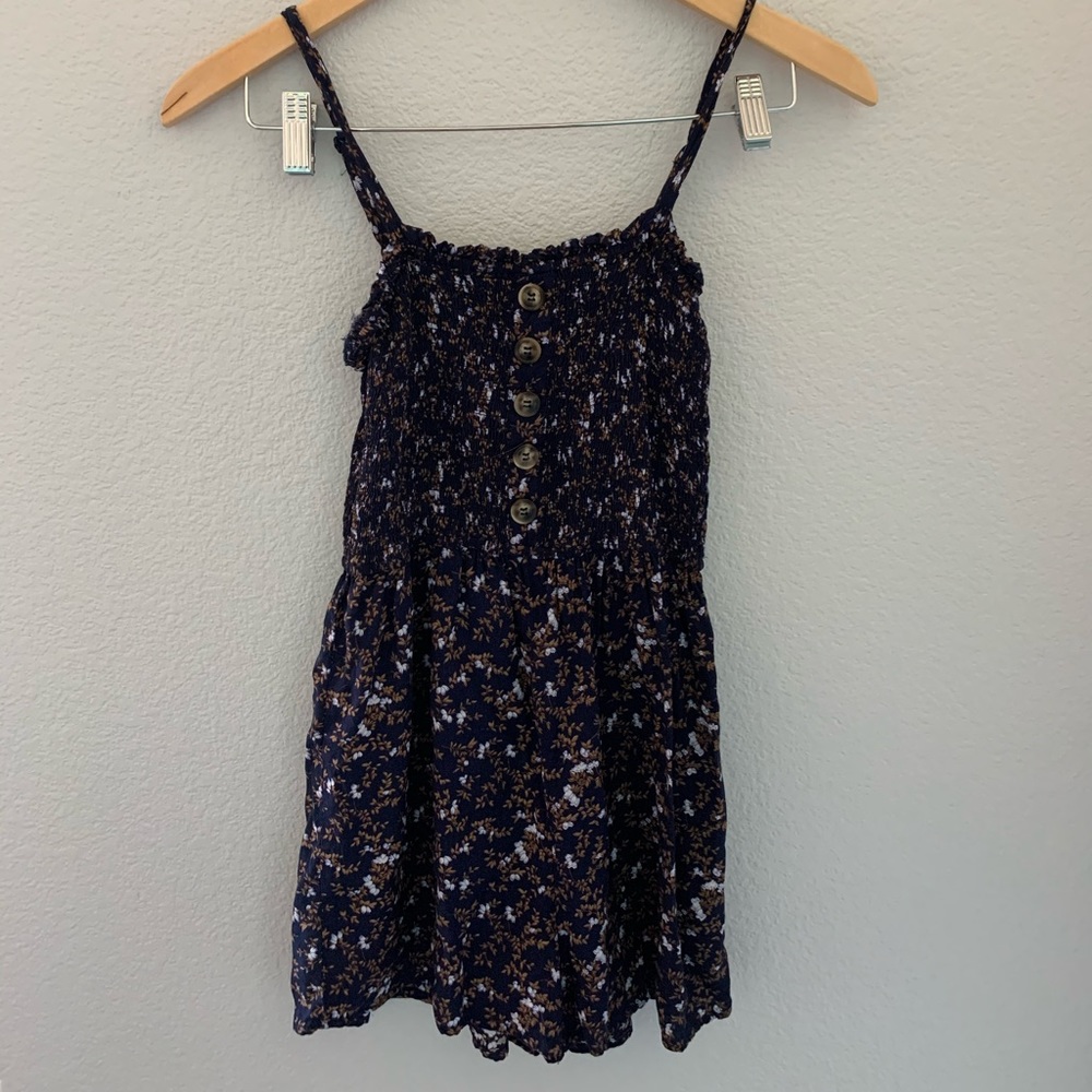 Sky and sparrow floral romper